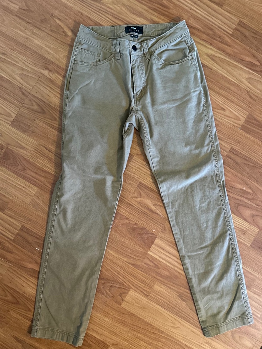 Sitka Pants Mens 30x32 Brown Khaki Chino Canvas Straight Leg Outdoor Utility
